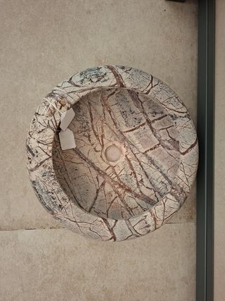 Lavabo mármol marrón beige