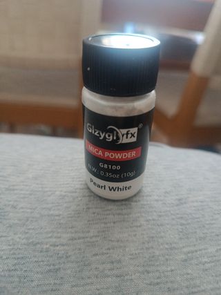 Polvo de Mica G8100 Blanco Perla (2 x 10g)