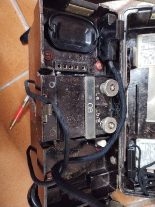 Telefono militare vintage