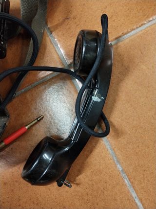 Telefono militare vintage