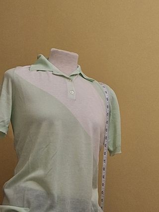 Polo Bally - Verde y Blanco
