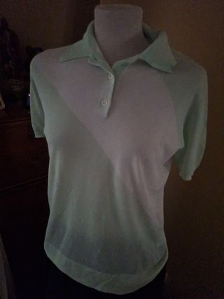Polo Bally - Verde y Blanco