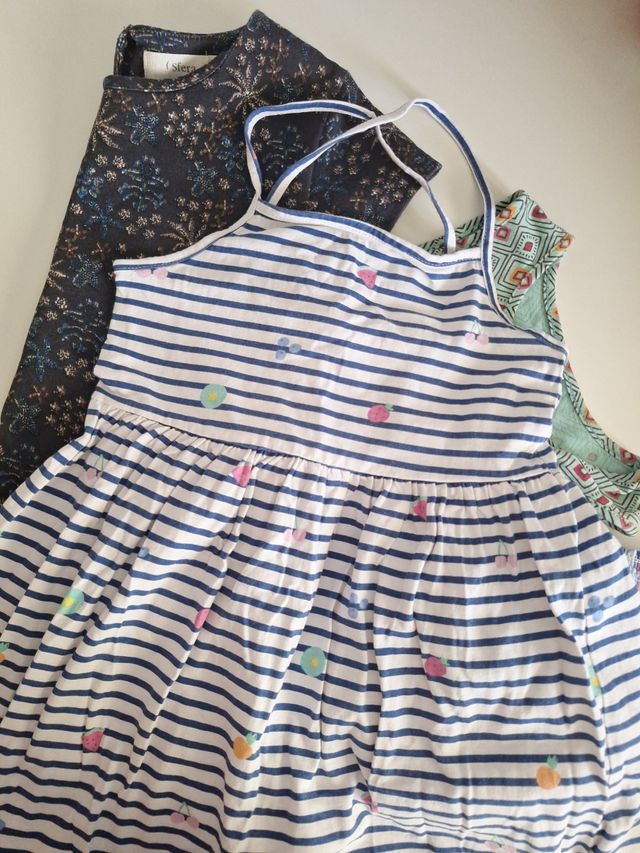 Vestidos niña (6-7 años) - 4 piezas