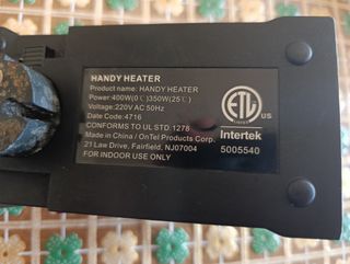 Stufetta portatile Handy Heater