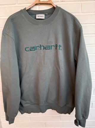 Sudadera verde CARHARTT talla M 