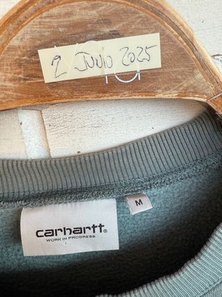 Sudadera verde CARHARTT talla M 