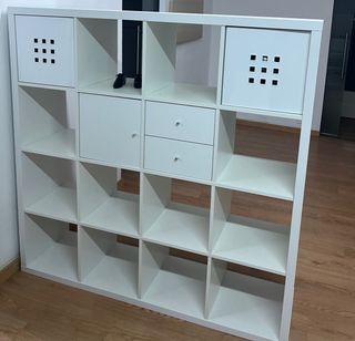 Estanteria Kallax Ikea blanca