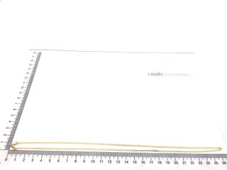 cadena oro 18k 25.5cm