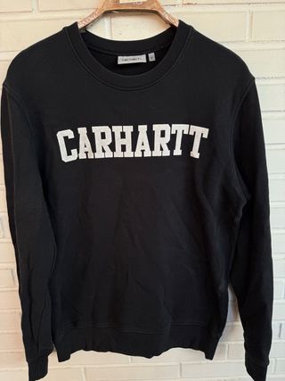 CARHARTT sudadera algodón negra talla S