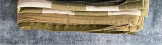 2 Fundas cojines beige & verde oliva