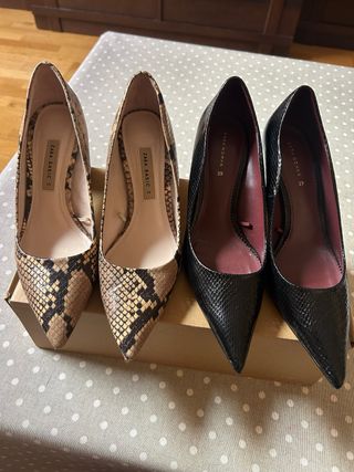 LOTE ZAPATOS ZARA NUMERO 39