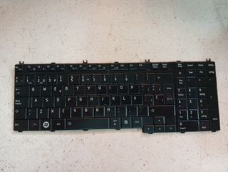 Teclado portátil Toshiba 