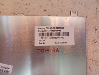 Teclado portátil Toshiba 
