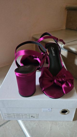 Sandali Aquarelle fucsia