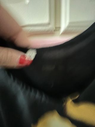 Vestido floral negro - rojo