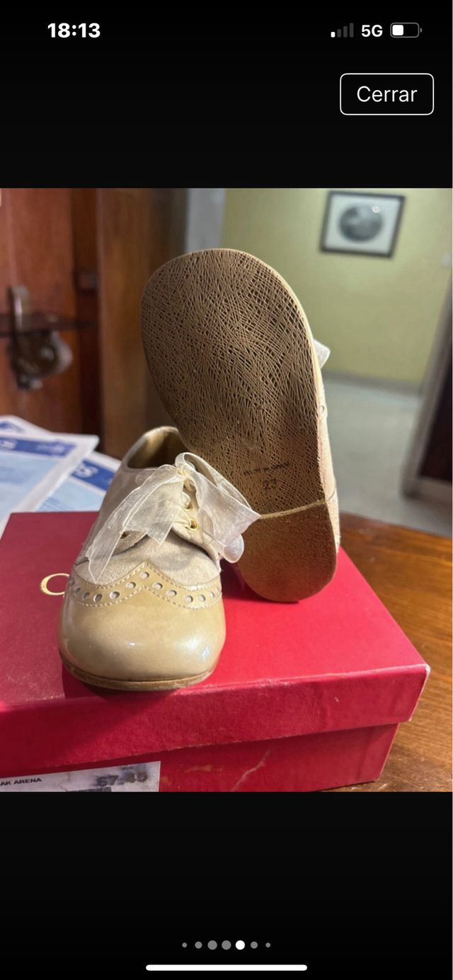 Zapatos Clarys niña 23 precio entienda 67.45