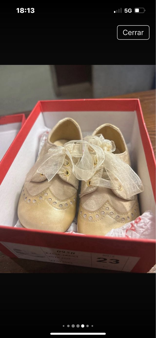 Zapatos Clarys niña 23 precio entienda 67.45