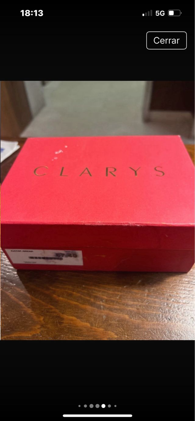 Zapatos Clarys niña 23 precio entienda 67.45