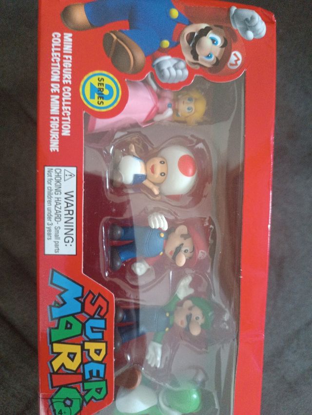 6 Muñecos Super Mario