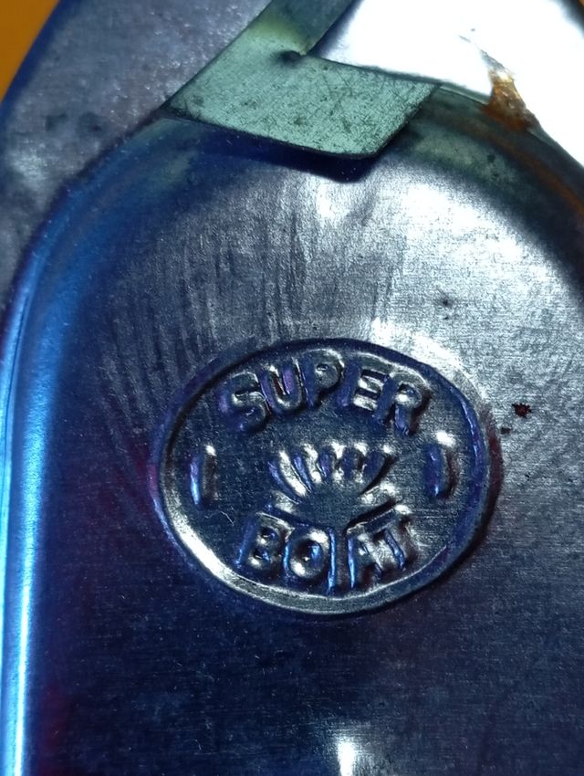 Barco Vapor Supar Toy: Juguete Vintage