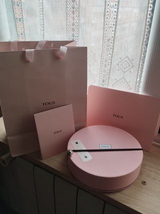 Lote Tous Caja XL y Bolsa original