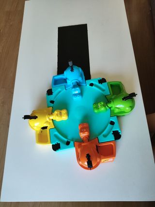 Juego Tragabolas Hipopótamos
