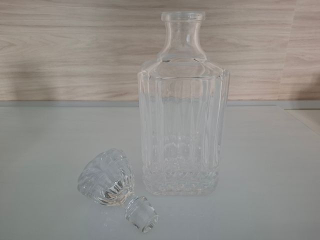 2 licoreras cristal tallado