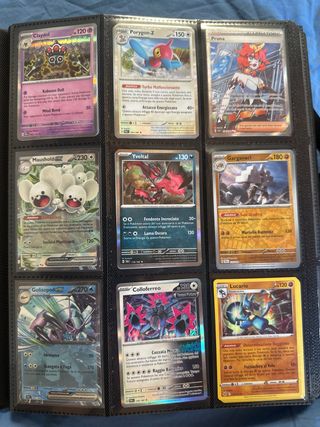 Vendo singole carte Pokemon album 360 carte totali