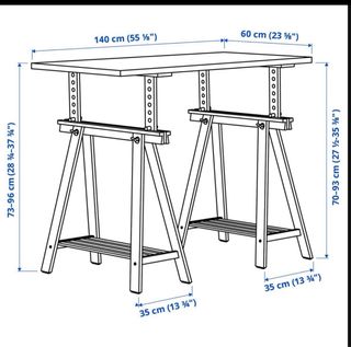 Escritorio Ikea blanco y beige, no se envia!!!