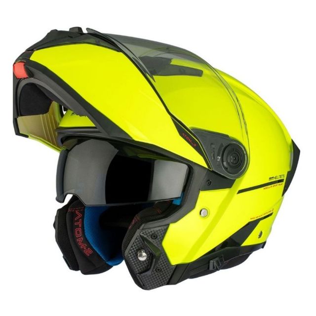 CASCO MODULAR MT ATOM 2 SV SOLID AMARILLO FLUOR