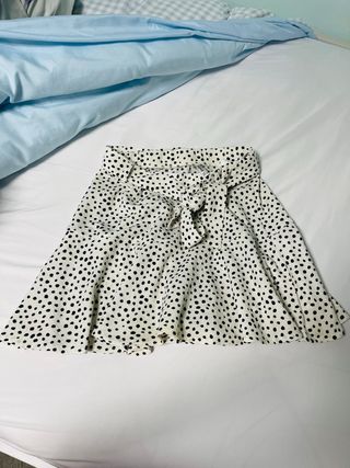 Falda pantalón Stradivarius S - lunares