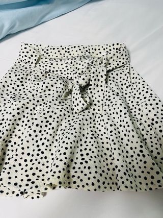 Falda pantalón Stradivarius S - lunares