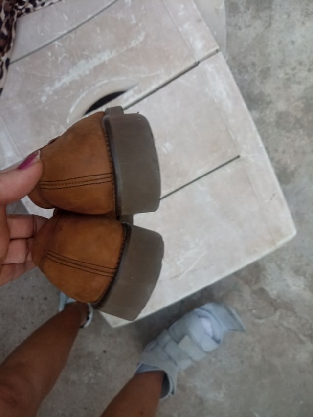 Mocasines Cape marrón vintage, talla 39