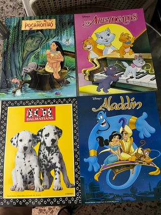 LÁMINAS Disney: 11 láminas vintage
