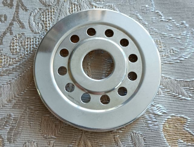 Secchiello ghiaccio rivestito in argento 