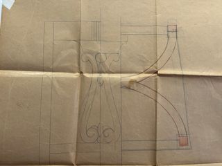 Plano Silla Isabelina - Papel Estraza