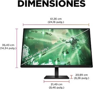 Monitor HP OMEN 27" Gaming QHD 165Hz