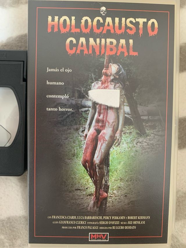 VHS Holocausto Canibal envios al privado