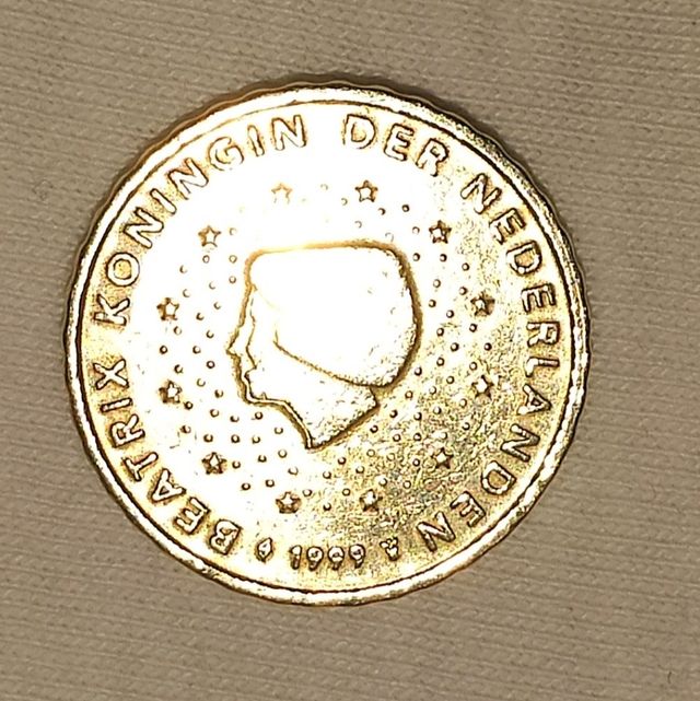 Moneda 10 céntimos Reina Beatriz