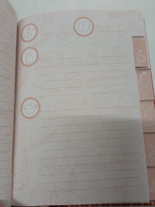 Libro para poner tus recetas de cocina