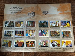 ÁLBUM CROMOS SHERLOCK HOLMES 1985 COMPLETO