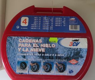 Cadenas Nieve 9mm 4x4