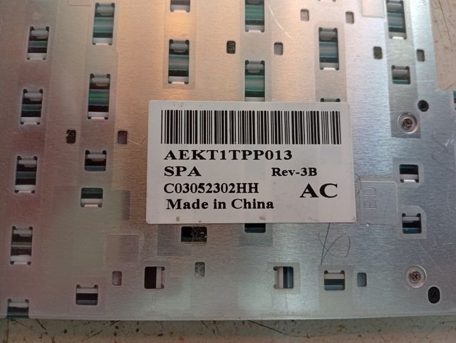 Teclado HP Negro - Portátil