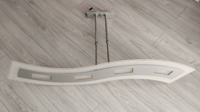 Lámpara techo moderna - curva