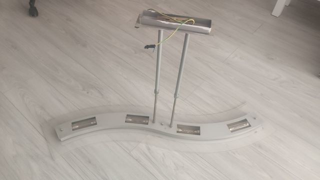 Lámpara techo moderna - curva