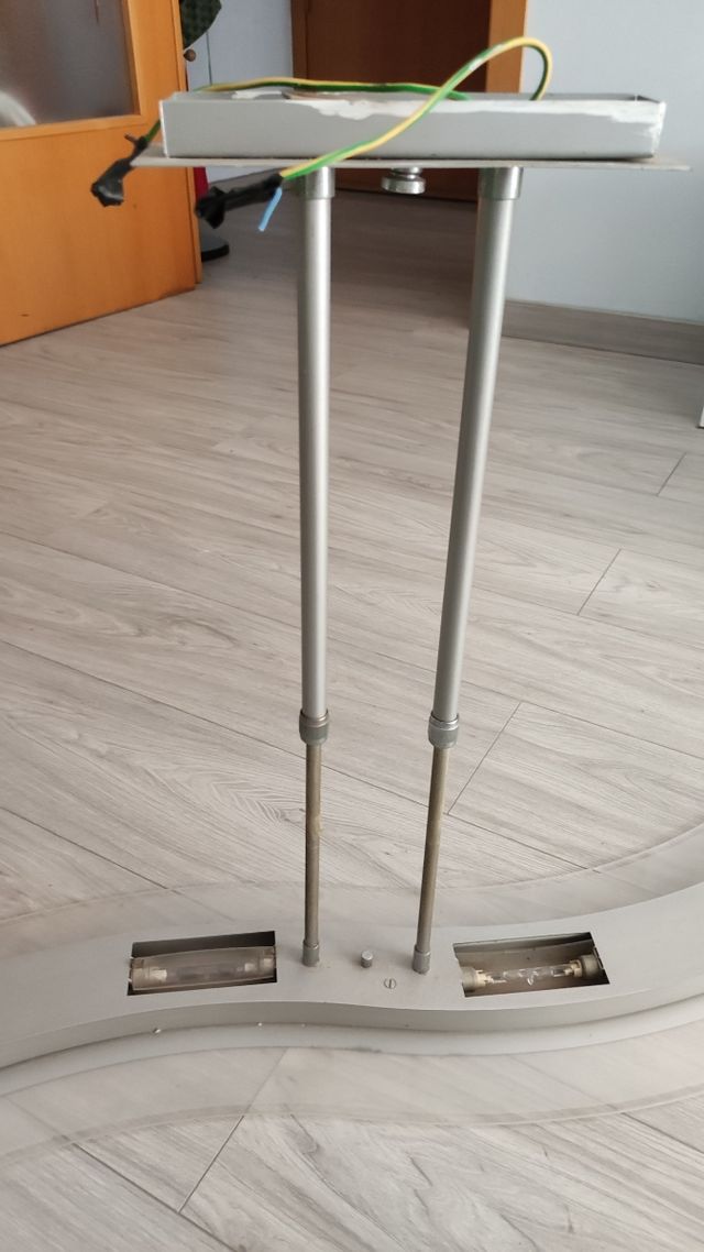 Lámpara techo moderna - curva