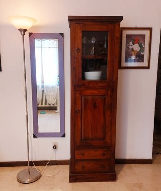 Armadio legno antico stile coloniale