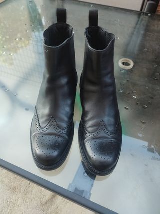 Botines Geox negros hombre