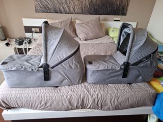 Capazos gemelares Vent Niu Twin