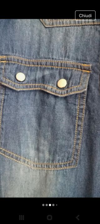 Camicia Denim Alcott - Blu
